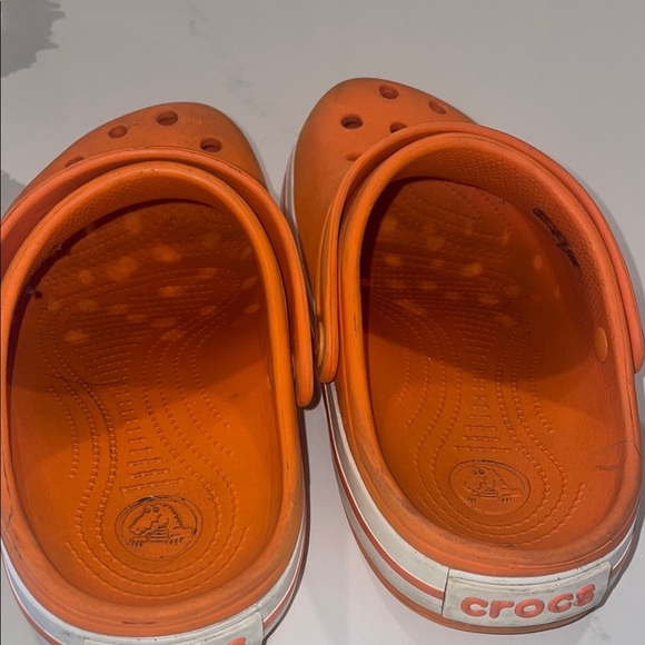 Crocs Kids Classic Clog - Orange - Picture 7 of 7